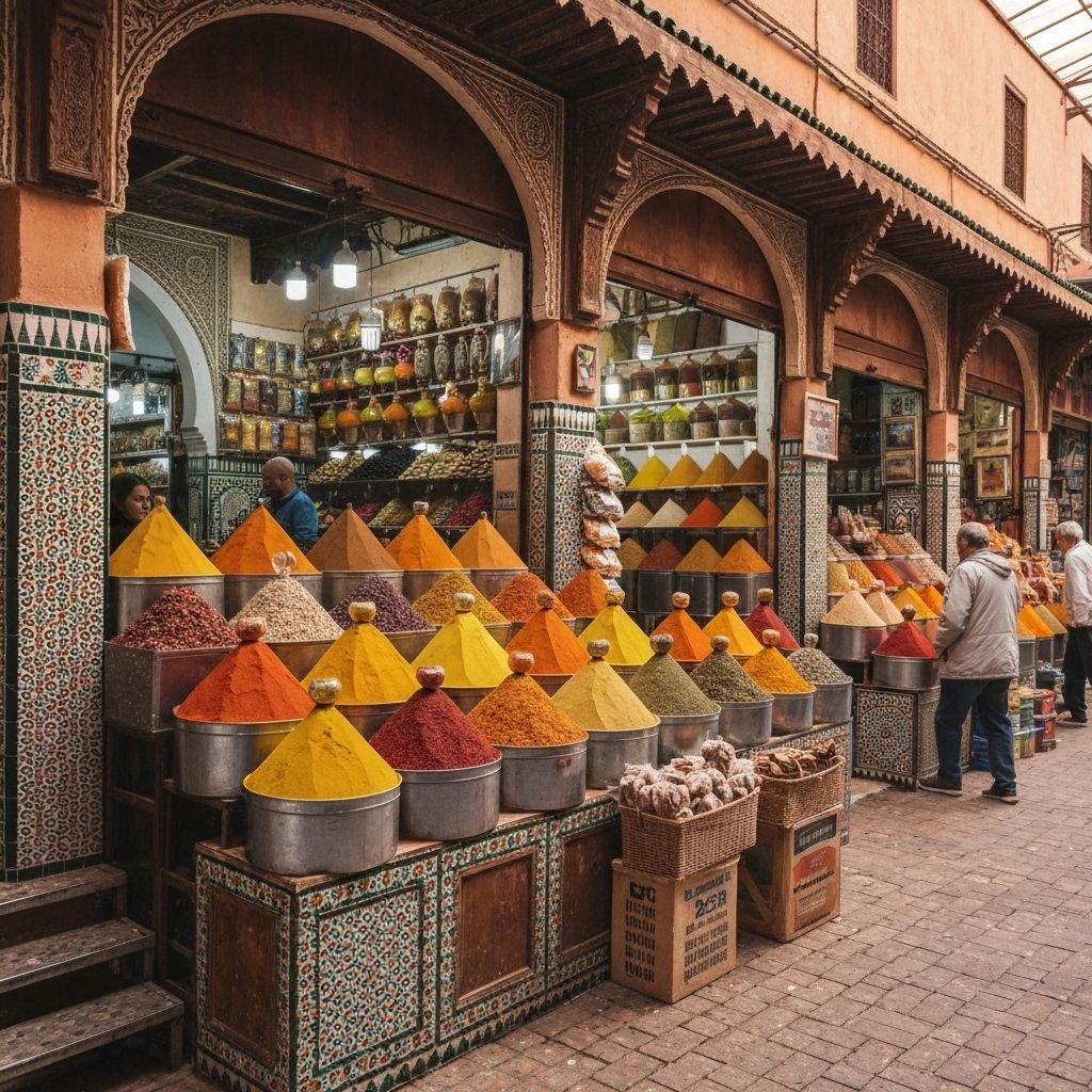 Colorful Spice Market